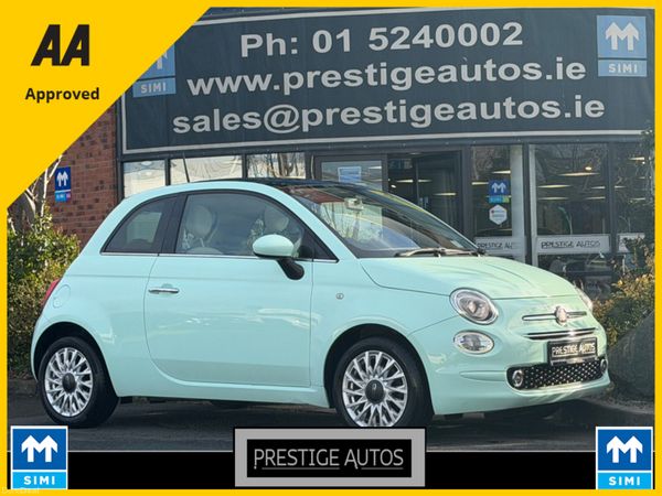 Fiat 500 Hatchback, Petrol, 2019, Green