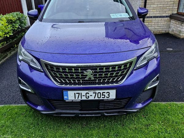 Peugeot 3008 SUV, Diesel, 2017, Blue