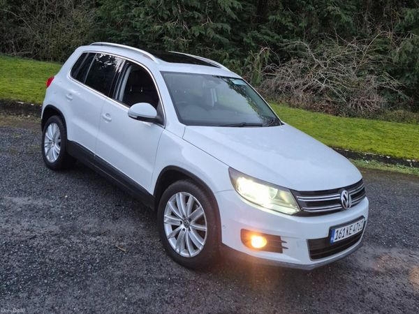 Volkswagen Tiguan SUV, Diesel, 2016, White