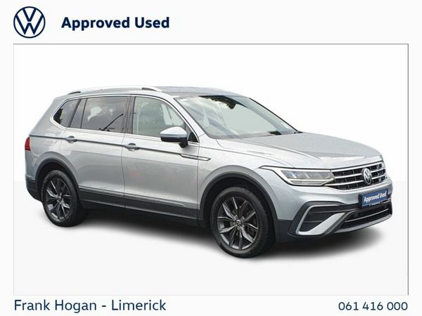 Volkswagen Tiguan Allspace SUV, Diesel, 2023, Silver