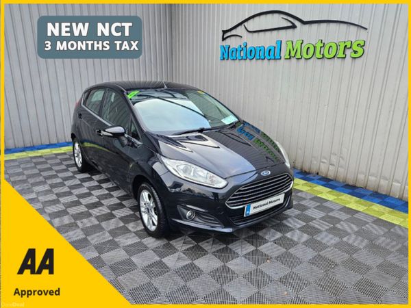 Ford Fiesta Hatchback, Petrol, 2015, Black