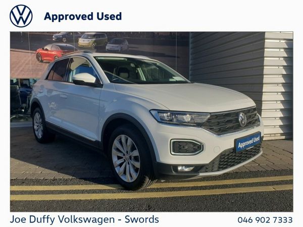Volkswagen T-Roc SUV, Petrol, 2019, White