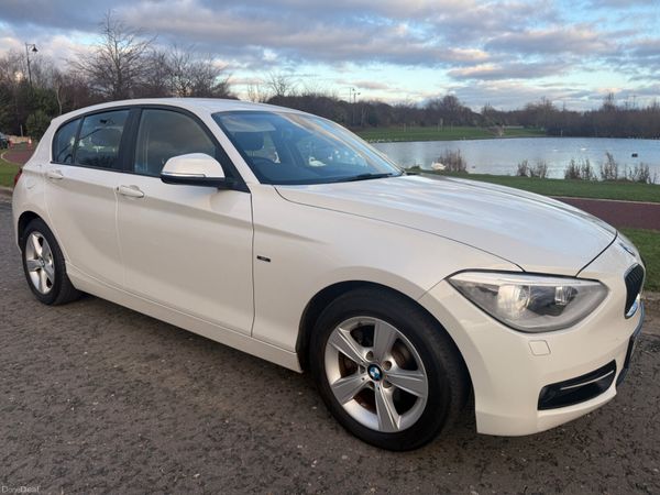 BMW 1-Series Hatchback, Petrol, 2015, White
