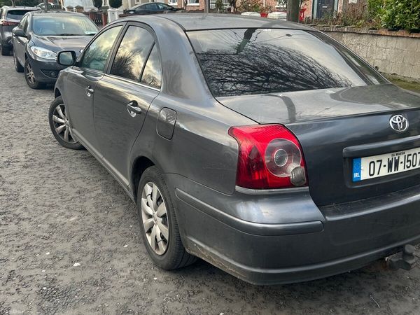 Toyota Avensis Saloon, Diesel, 2007, Grey