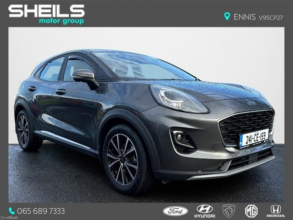 Ford Puma SUV, Petrol Hybrid, 2024, Grey