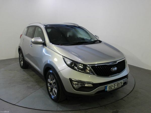 Kia Sportage SUV, Diesel, 2015, Silver