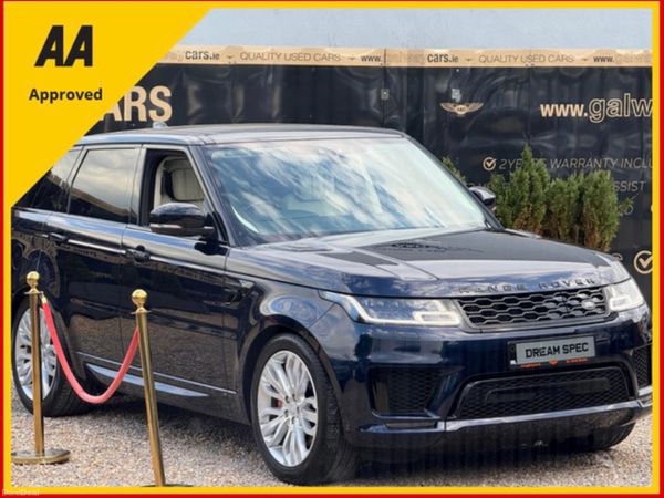 Land Rover Range Rover Sport SUV, Petrol Plug-in Hybrid, 2022, Blue