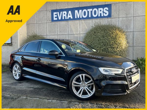 Audi A3 Saloon, Petrol, 2018, Black
