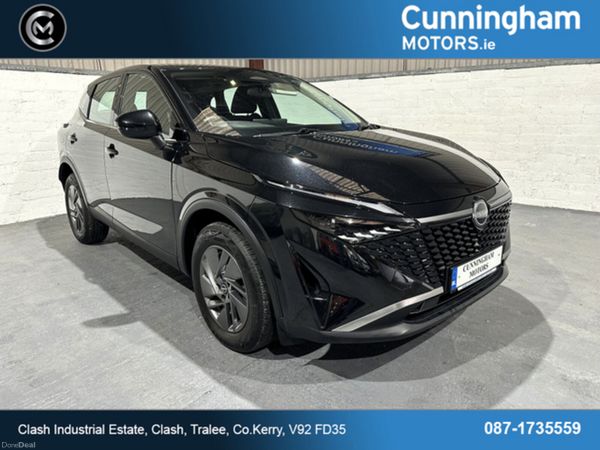 Nissan Qashqai SUV, Petrol Hybrid, 2024, Black