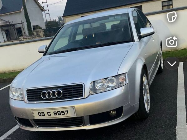 Audi A4 Saloon, Petrol, 2005, Silver