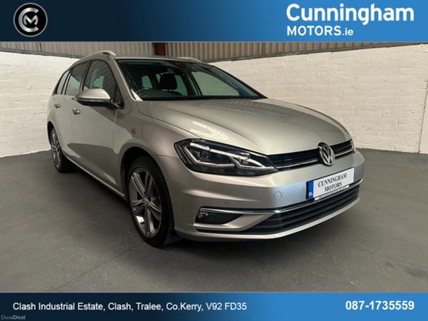 Volkswagen Golf Estate, Petrol, 2019, Silver