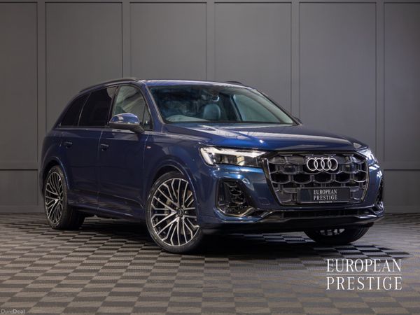 Audi Q7 SUV, Petrol Plug-in Hybrid, 2025, Blue