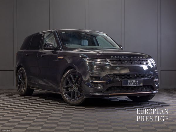 Land Rover Range Rover Sport SUV, Petrol Plug-in Hybrid, 2023, Black