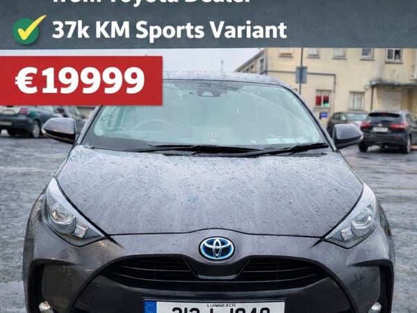 Toyota Yaris Hatchback, Petrol Hybrid, 2021, Grey