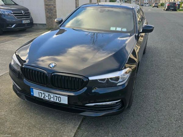 BMW 5-Series Saloon, Diesel, 2017, Black