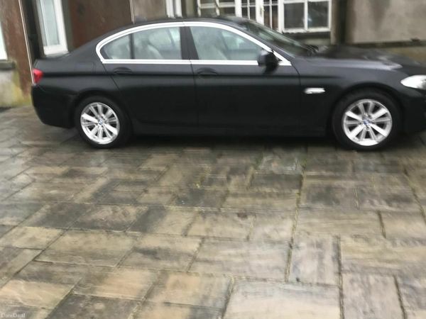 BMW 5-Series Saloon, Diesel, 2012, Black