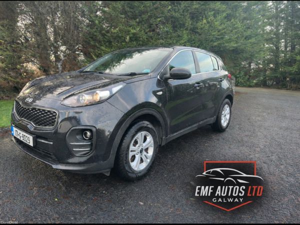 Kia Sportage SUV, Diesel, 2017, Black