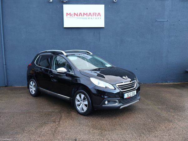 Peugeot 2008 SUV, Diesel, 2015, Black