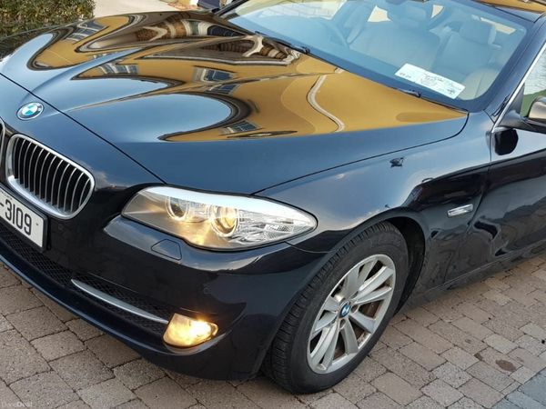 BMW 5-Series Saloon, Diesel, 2013, Black