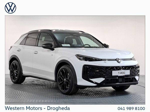 Volkswagen T-Roc SUV, Petrol, 2026, White
