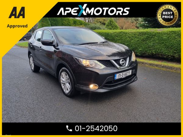 Nissan Qashqai SUV, Diesel, 2017, Black