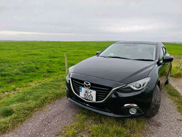 Mazda Mazda3 Hatchback, Petrol Hybrid, 2014, Black