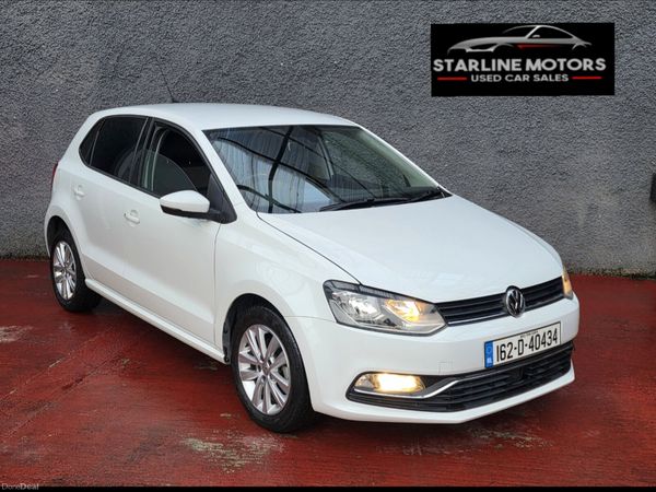 Volkswagen Polo Hatchback, Petrol, 2016, White