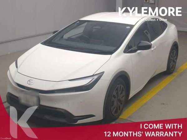 Toyota Prius Hatchback, Petrol Hybrid, 2024, White