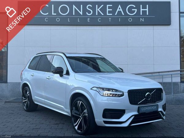 Volvo XC90 Estate, Petrol Plug-in Hybrid, 2024, White
