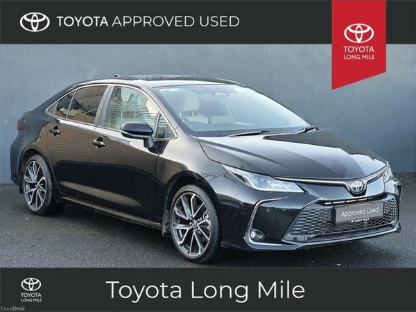 Toyota Corolla Saloon, Petrol Hybrid, 2025, Black