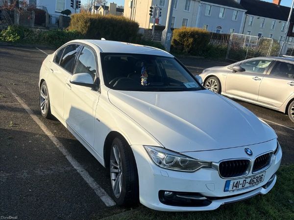 BMW 3-Series Saloon, Petrol, 2014, White