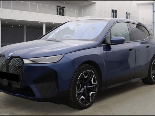 BMW iX SUV, Electric, 2022, Blue