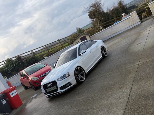Audi A4 Saloon, Diesel, 2015, White