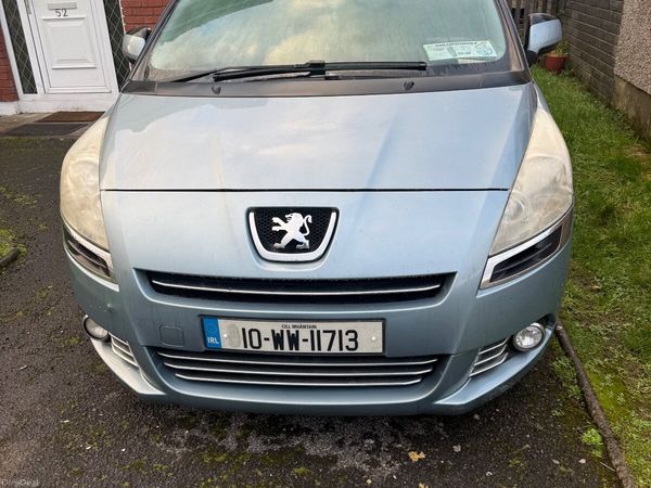 Peugeot 5008 MPV, Diesel, 2010, Blue