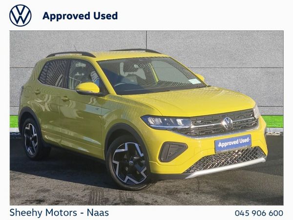 Volkswagen T-Cross SUV, Petrol, 2025, Yellow