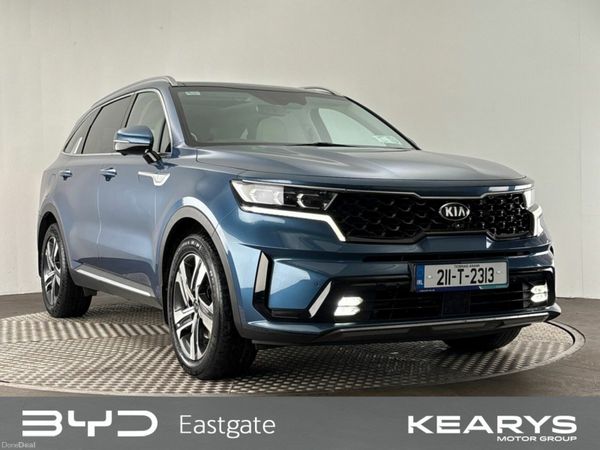 Kia Sorento SUV, Petrol Plug-in Hybrid, 2021, Blue