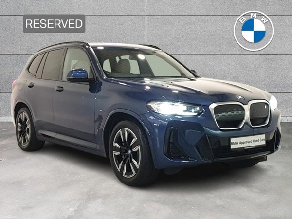BMW iX3 SUV, Electric, 2024, Blue