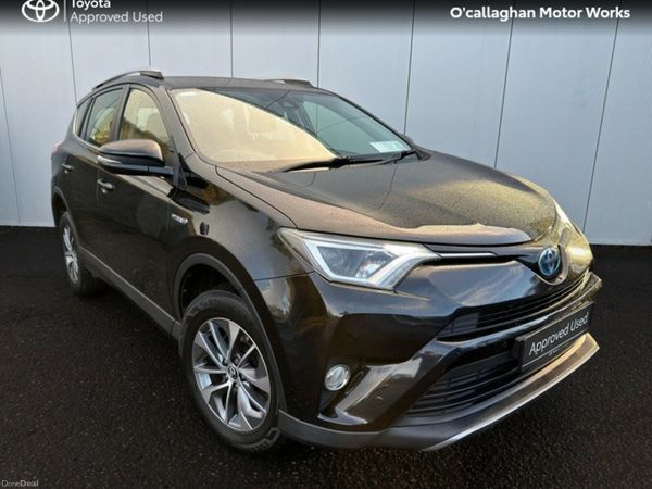 Toyota RAV4 SUV, Petrol Hybrid, 2018, Black