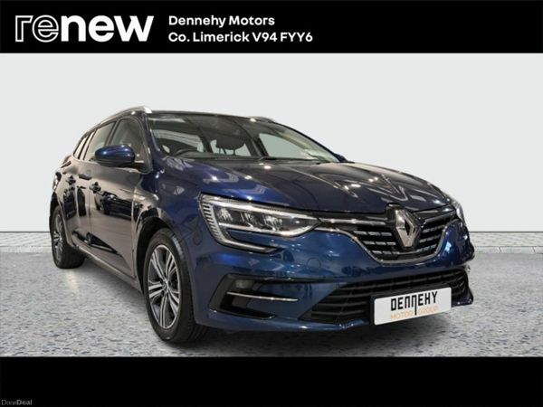 Renault Megane Estate, Petrol Plug-in Hybrid, 2021, Blue
