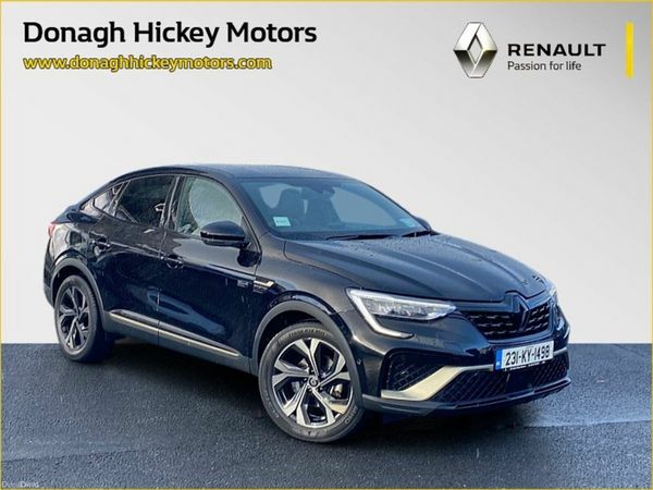 Renault Arkana SUV, Petrol Hybrid, 2023, Black