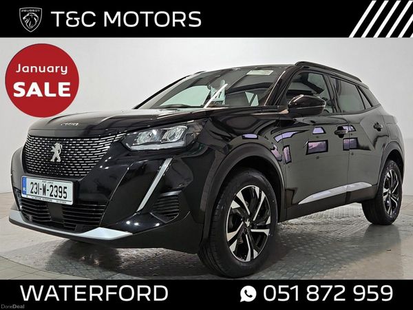 Peugeot 2008 Hatchback, Petrol, 2023, Black