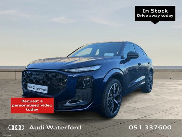 Audi Q3 SUV, Petrol Hybrid, 2026, Blue