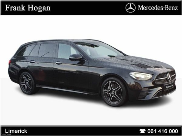 Mercedes-Benz E-Class Estate, Diesel Plug-in Hybrid, 2022, Black
