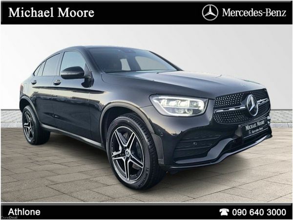 Mercedes-Benz GLC Coupe, Diesel Plug-in Hybrid, 2022, Black