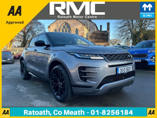 Land Rover Range Rover Evoque SUV, Petrol Plug-in Hybrid, 2021, Grey