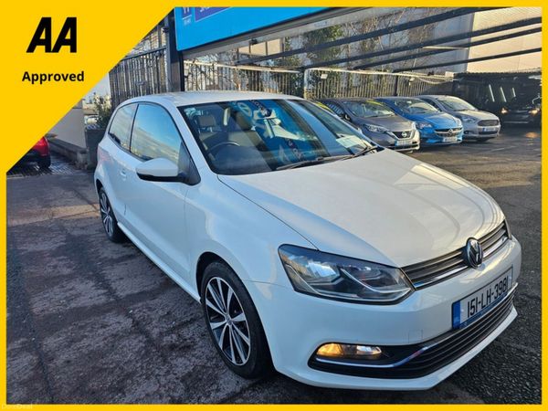 Volkswagen Polo Hatchback, Petrol, 2015, White