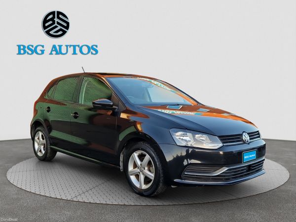 Volkswagen Polo Hatchback, Petrol, 2016, Black