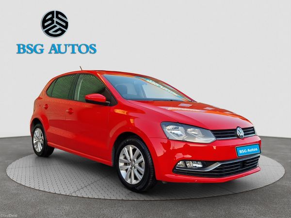 Volkswagen Polo Hatchback, Petrol, 2016, Red