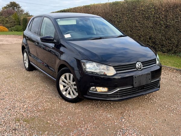 Volkswagen Polo Hatchback, Petrol, 2017, Black
