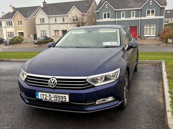 Volkswagen Passat Saloon, Diesel, 2017, Blue